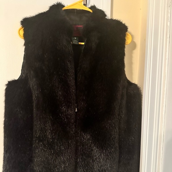 Ralph Lauren Jackets & Blazers - Ralph Lauren beautiful faux fur vest. Great with Jeans and boots EUC